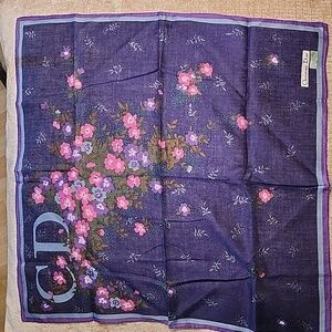 Christian Dior 💯 Authentic Handkerchief Cotton